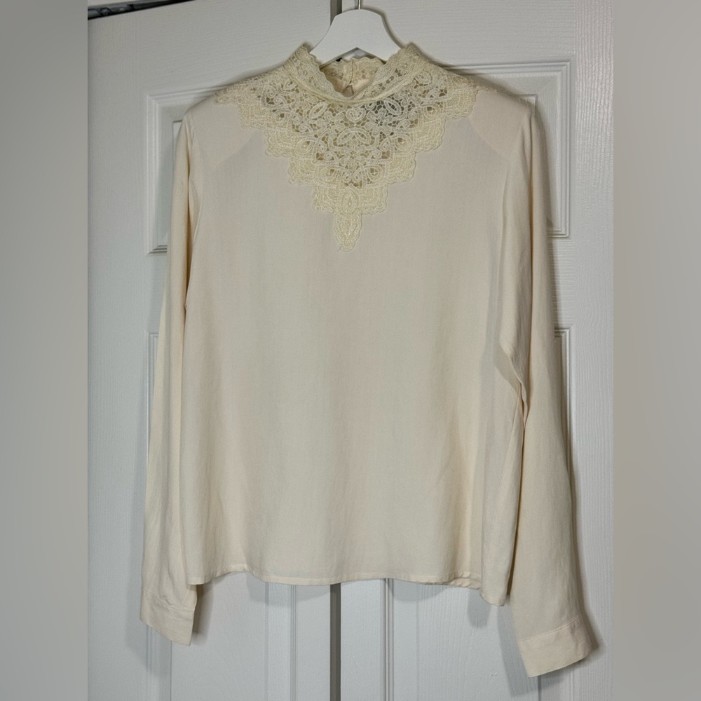 Vintage K.B. Lawrence by Crystal Kobe Blouse Size S